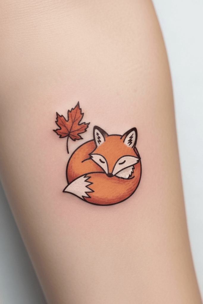 fall tattoo