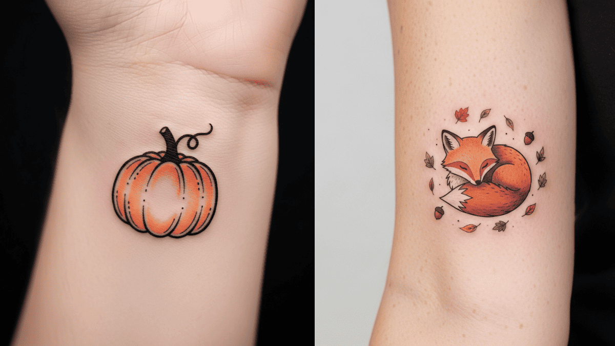 fall tattoo