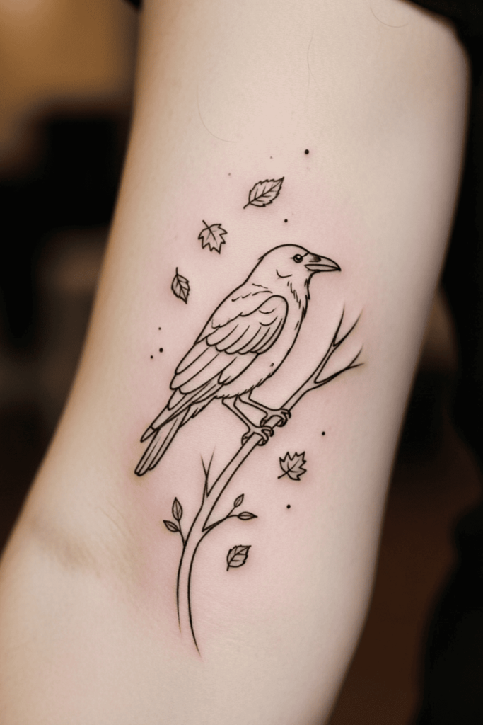 fall tattoo