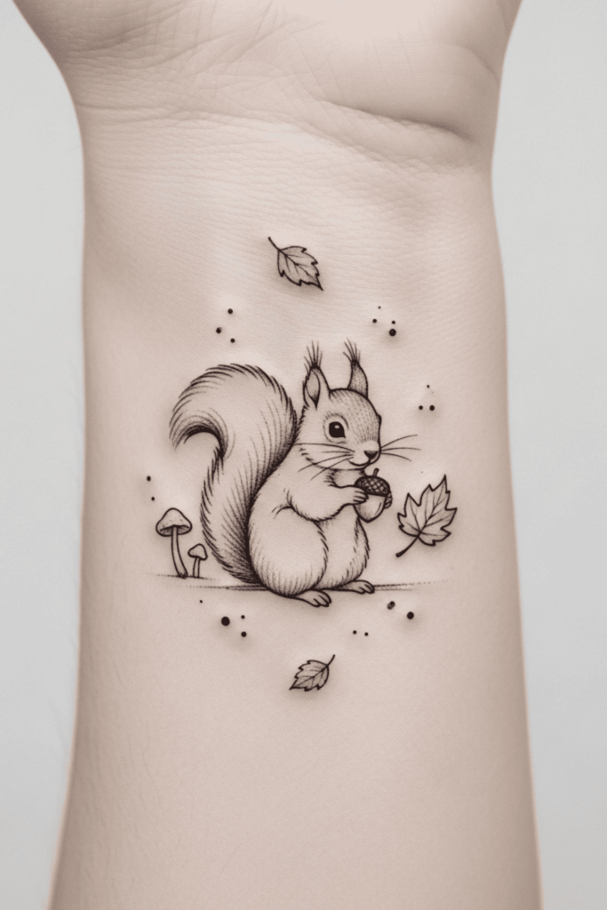 fall tattoo