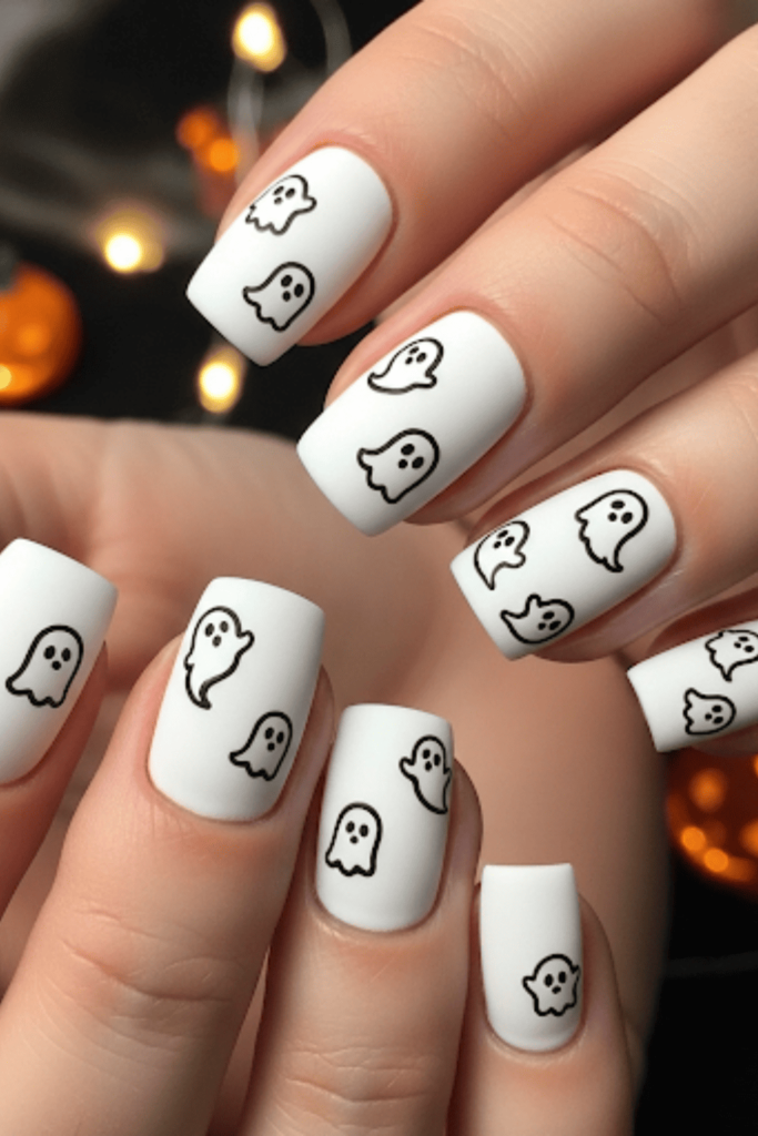 Short Halloween Nails