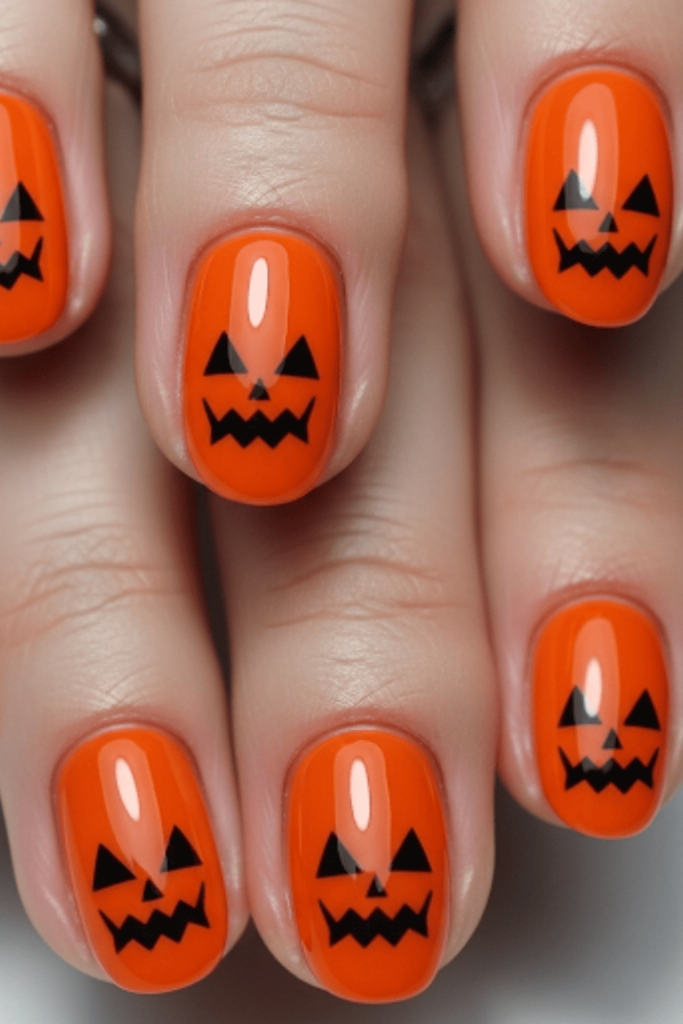 Short Halloween Nails