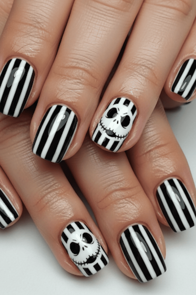 Short Halloween Nails