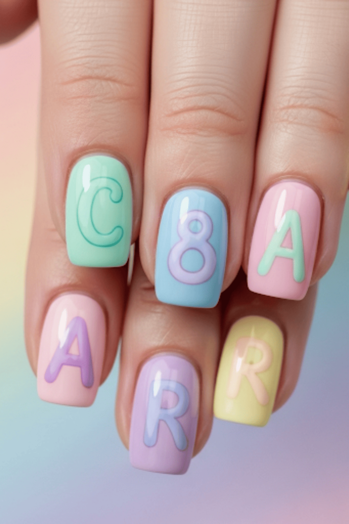 teacher nails