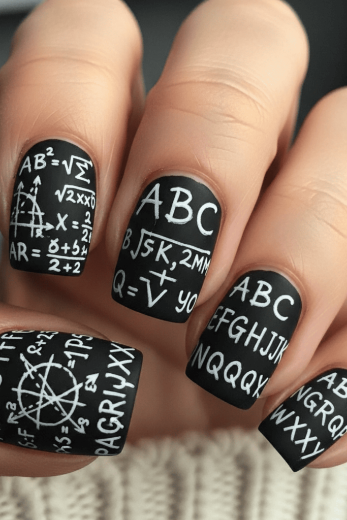 teacher nails
