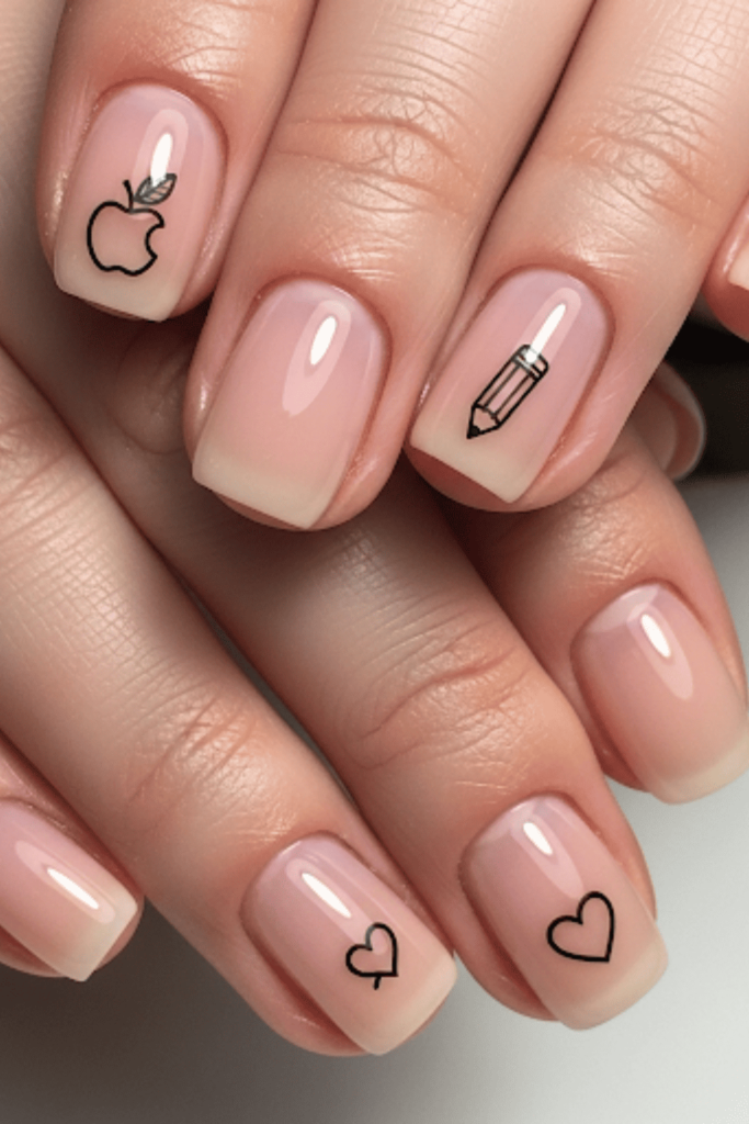 teacher nails