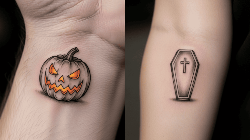 spooky tattoos