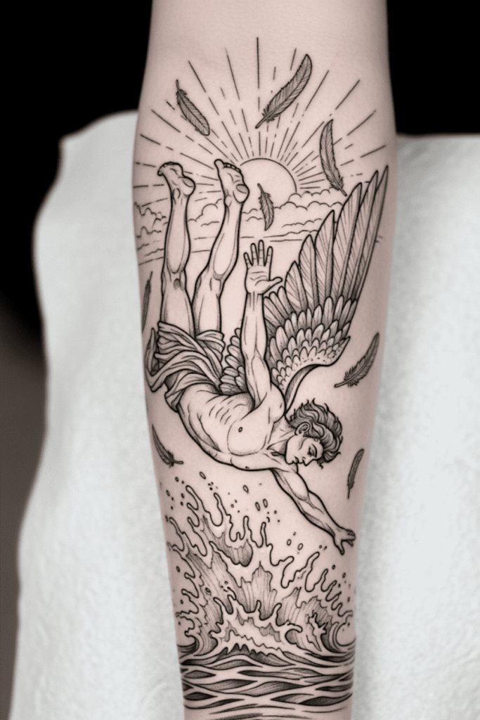 icarus tattoo