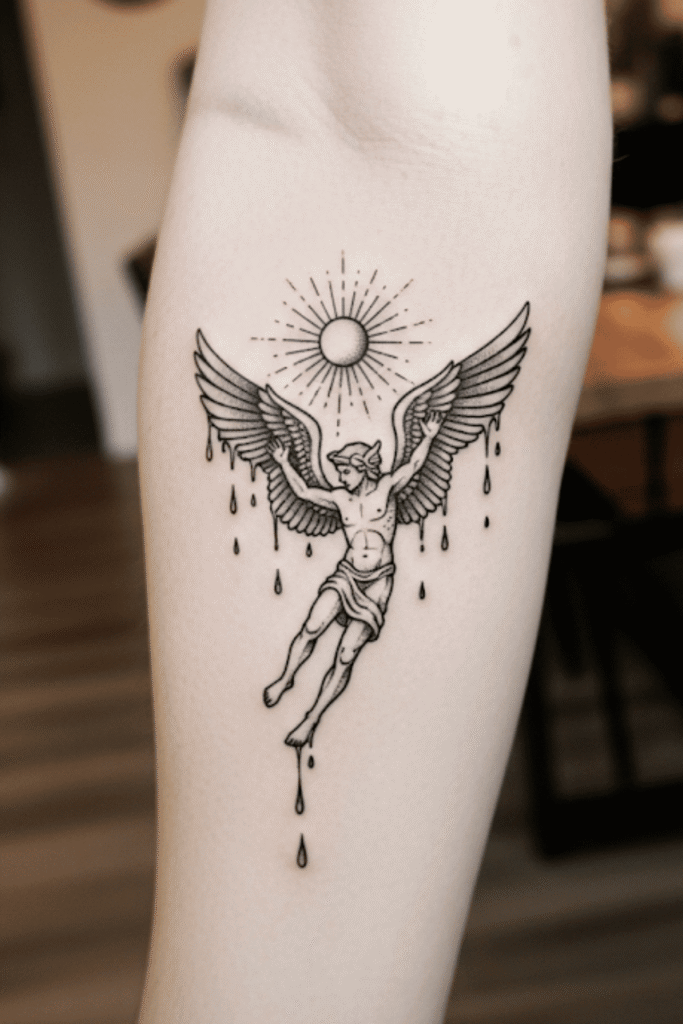 icarus tattoo