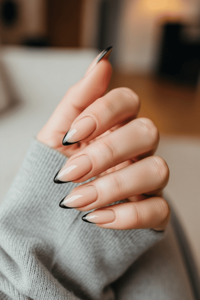 black nails