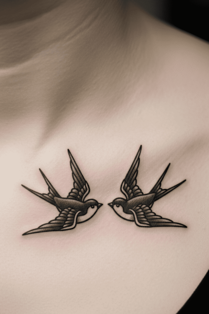 Collarbone Tattoos
