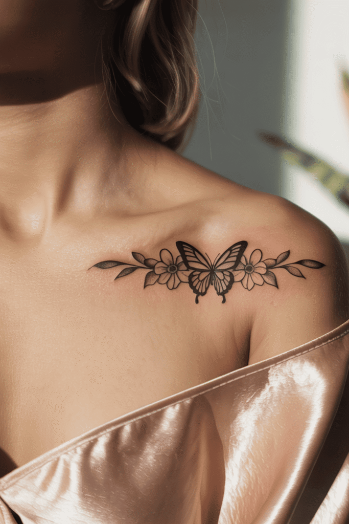 Collarbone Tattoos