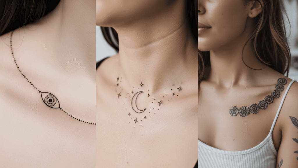 Collarbone Tattoos