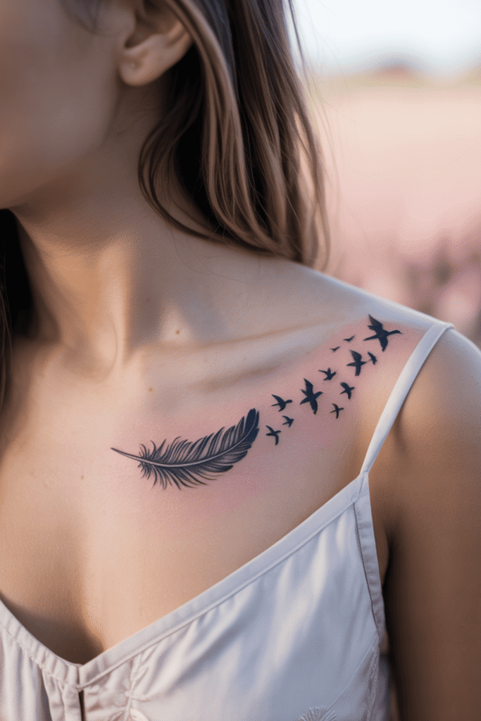 Collarbone Tattoos