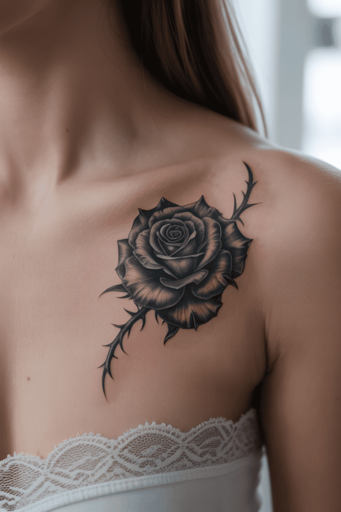 Collarbone Tattoos