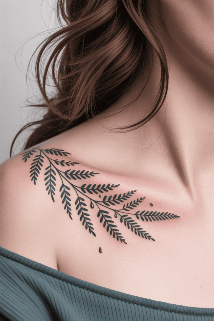 Collarbone Tattoos