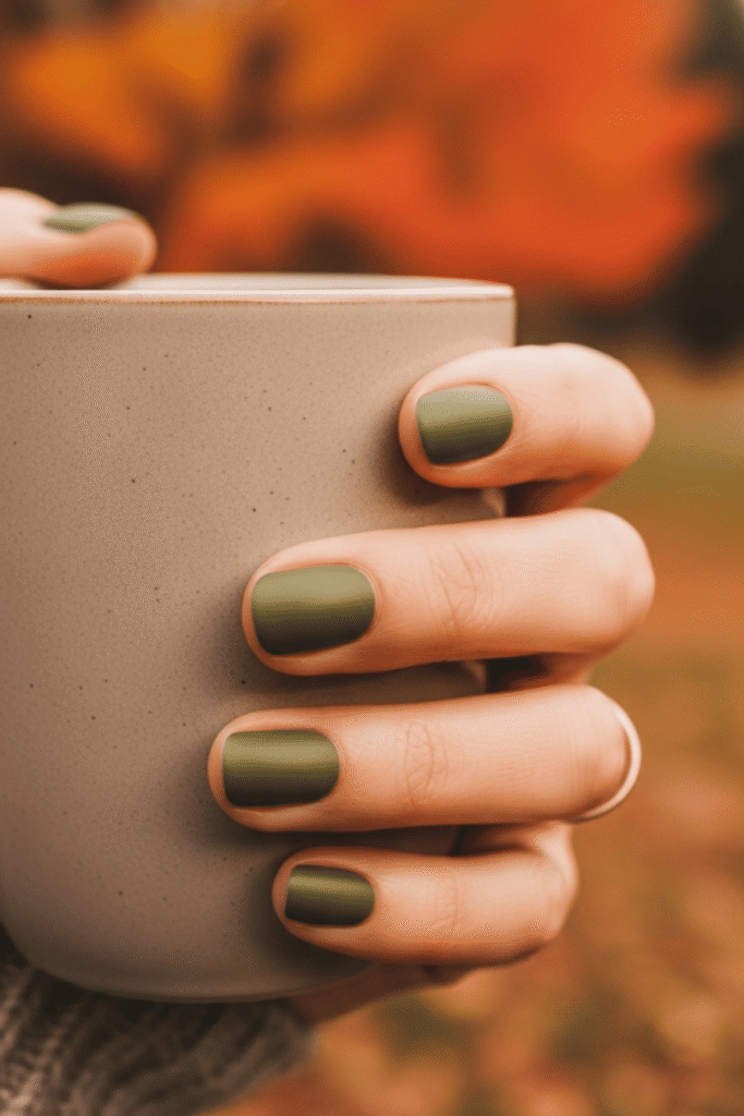 simple fall nails