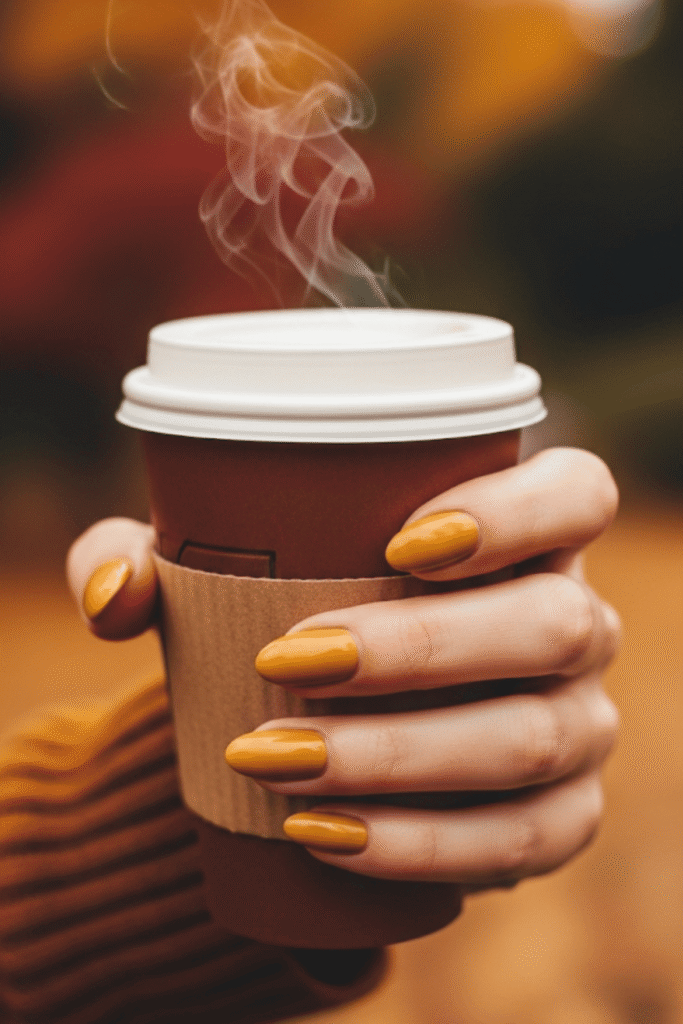 simple fall nails