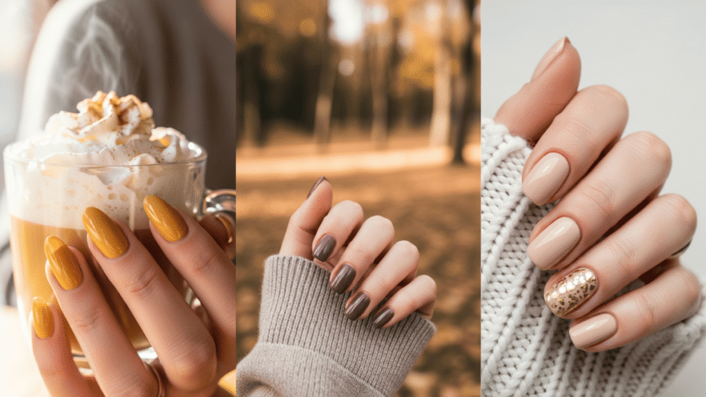 simple fall nails