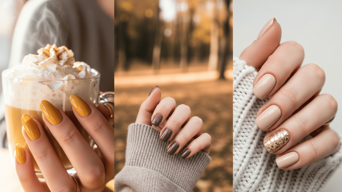 simple fall nails