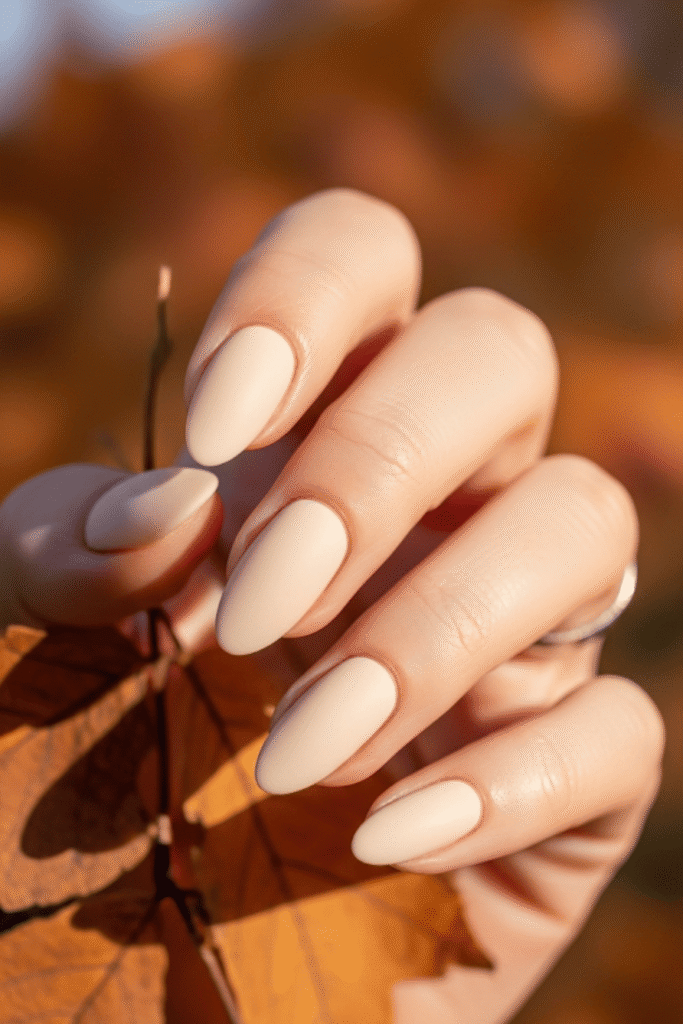 simple fall nails