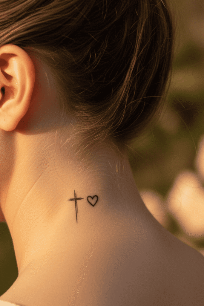 cross tattoos for women
