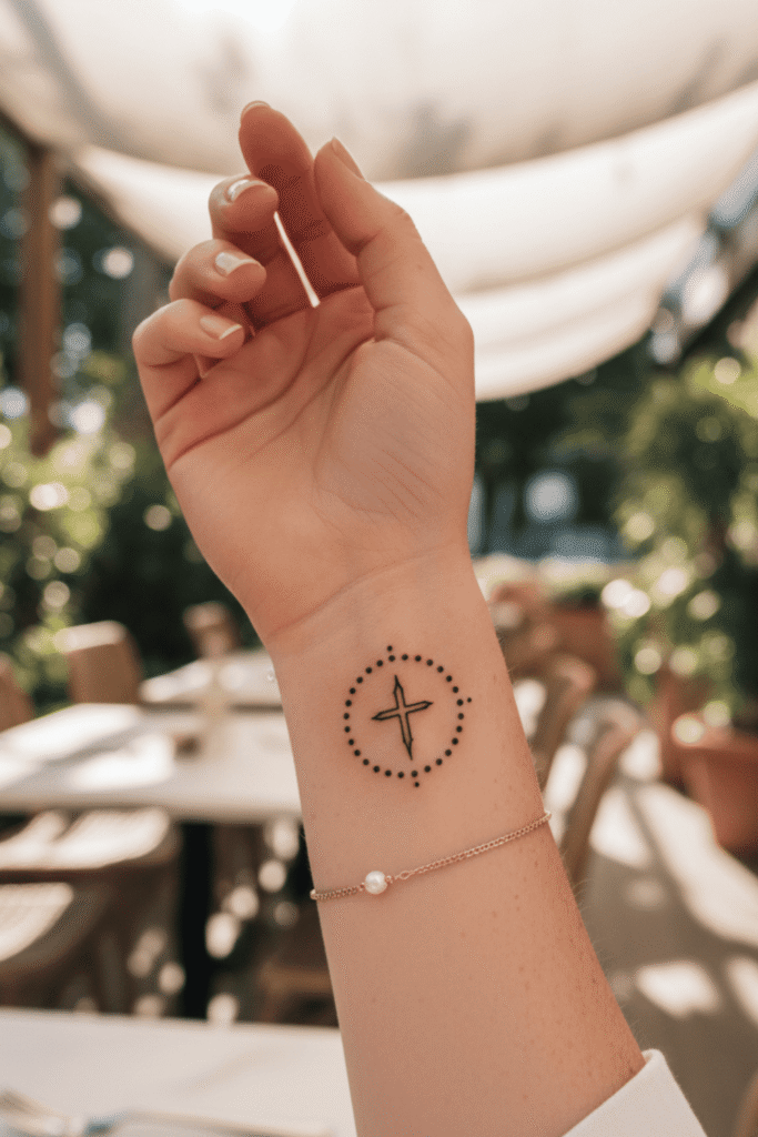 cross tattoos for women