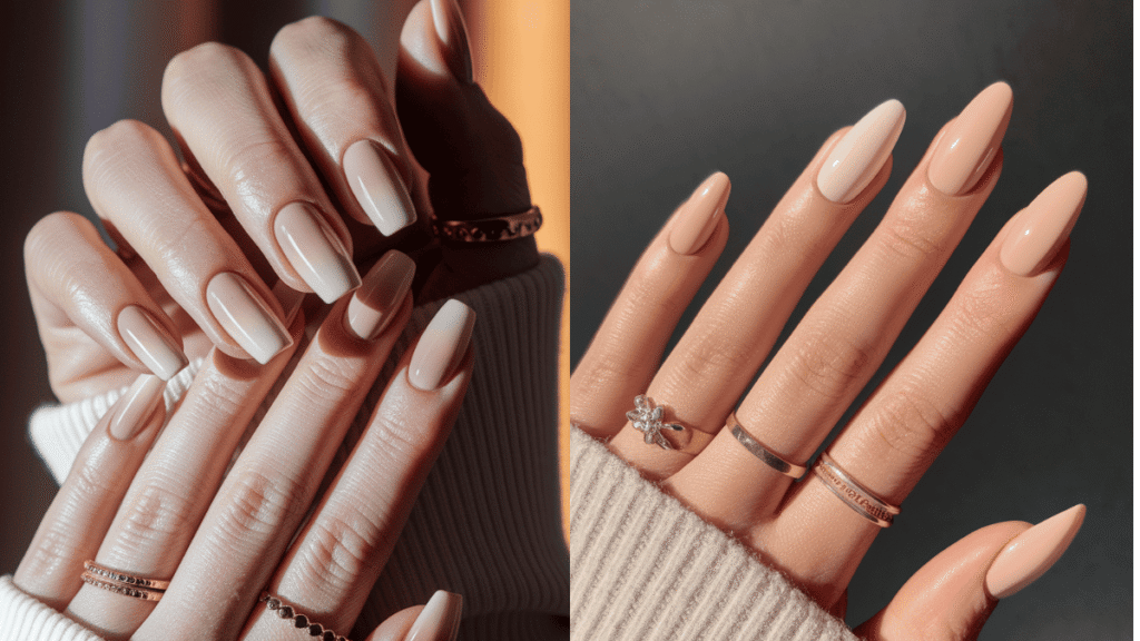 nude nails