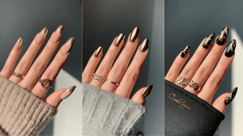 Gold Nails