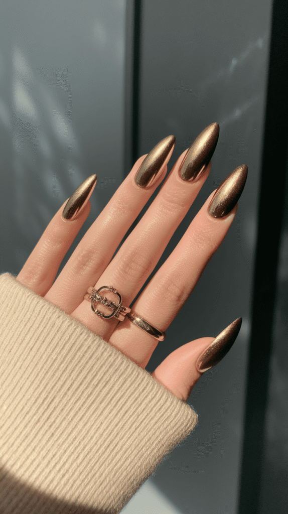 Gold Nails
