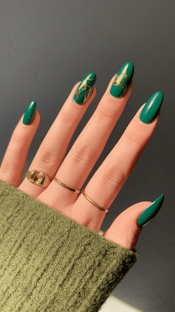 Gold Nails