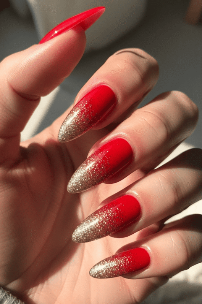 red nails