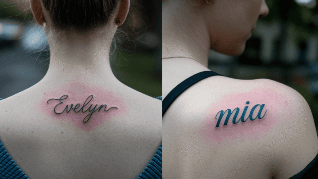 name tattoos