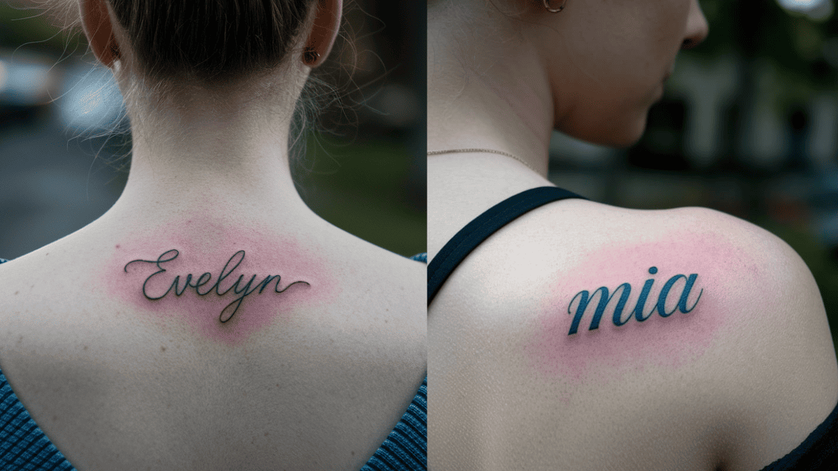 name tattoos
