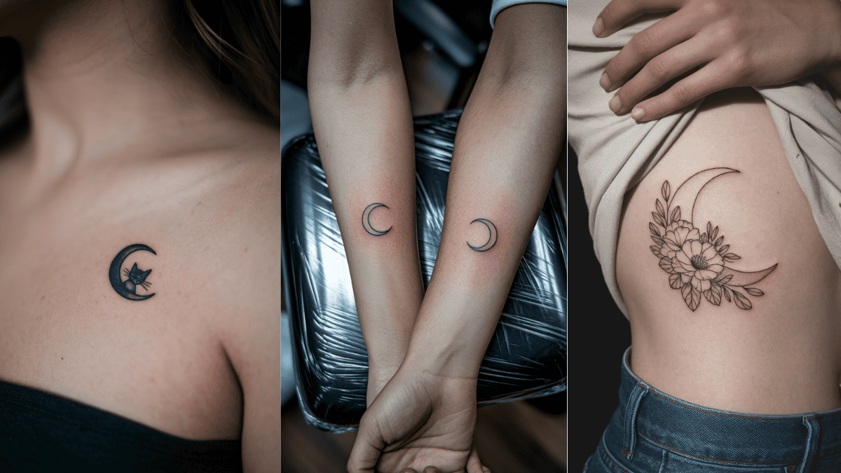 moon tattoo
