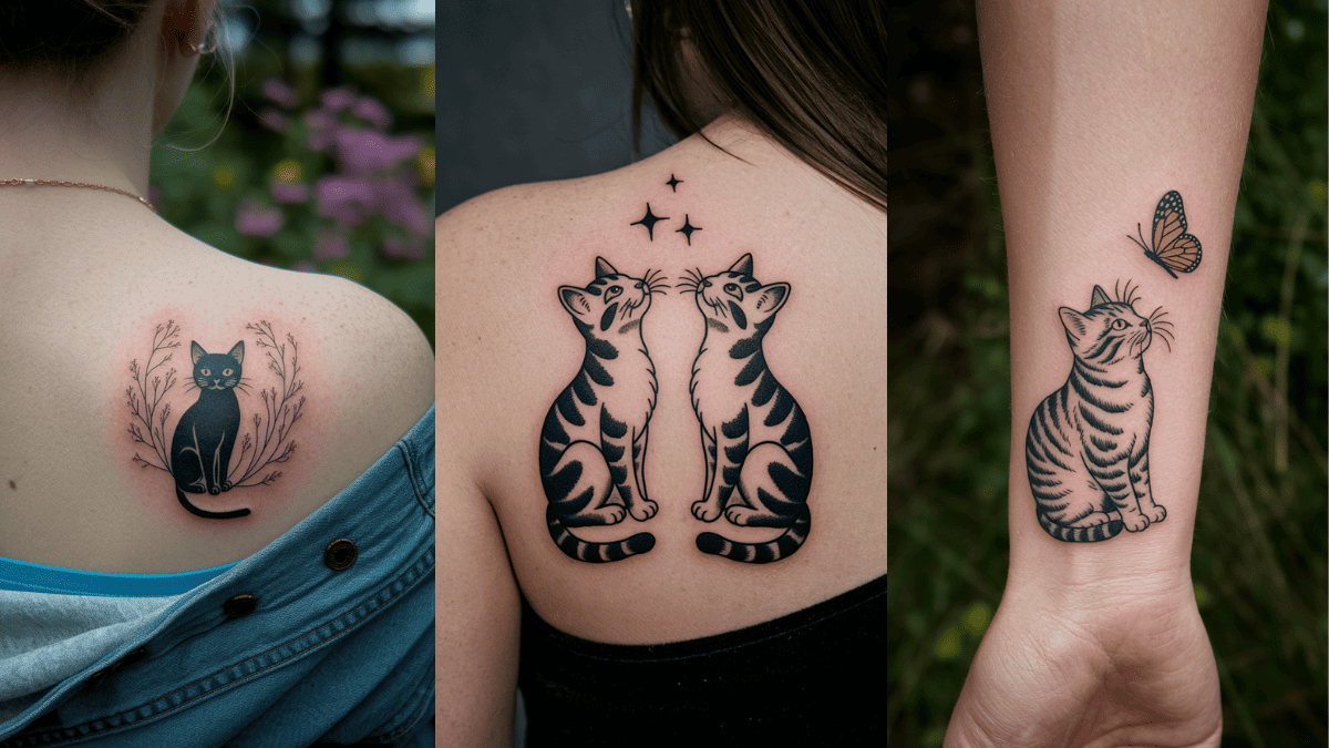 cat tattoo
