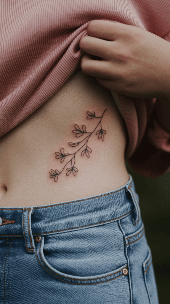 hip tattoo