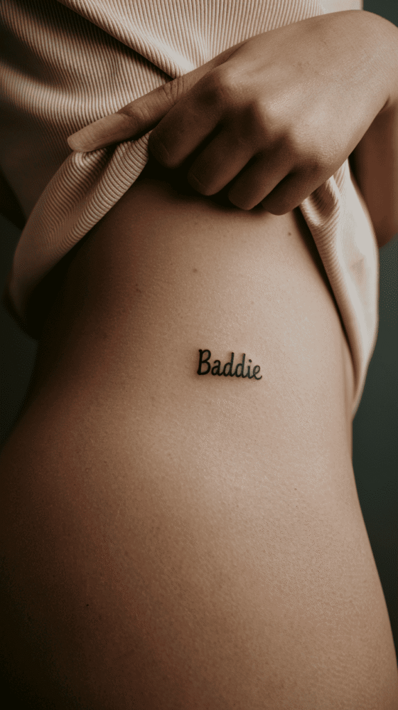hip tattoo