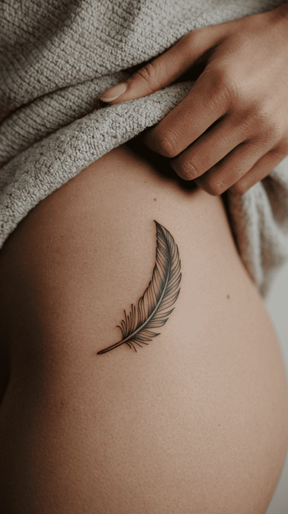 hip tattoo