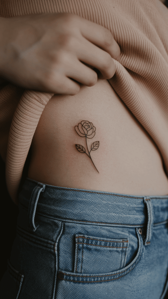 hip tattoo