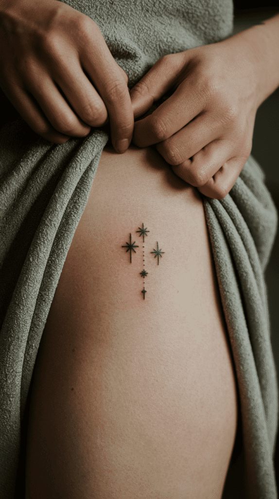 hip tattoo