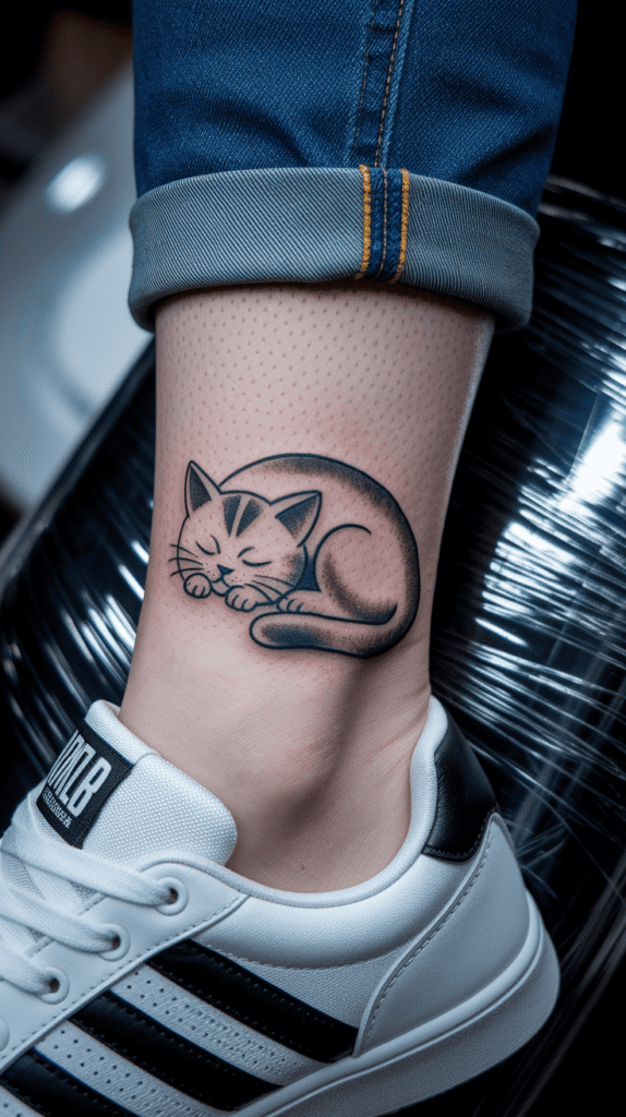 cat tattoo