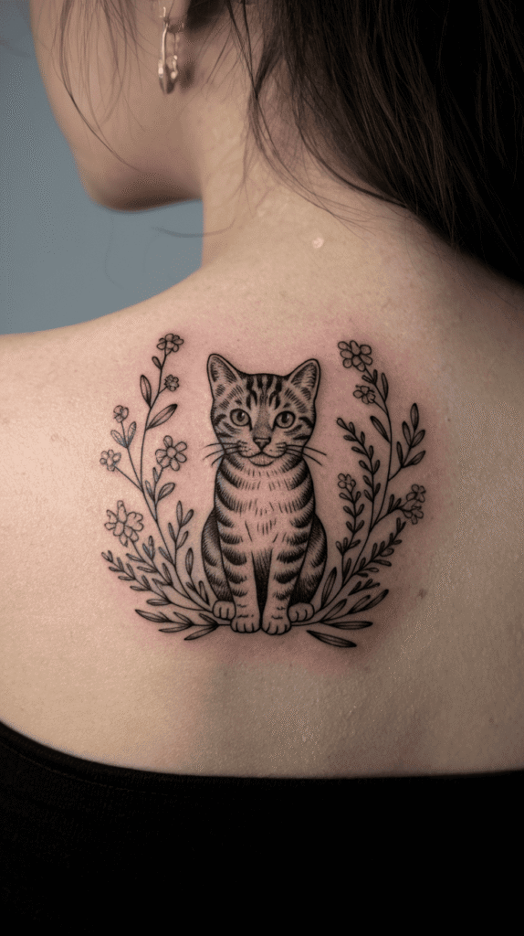 cat tattoo