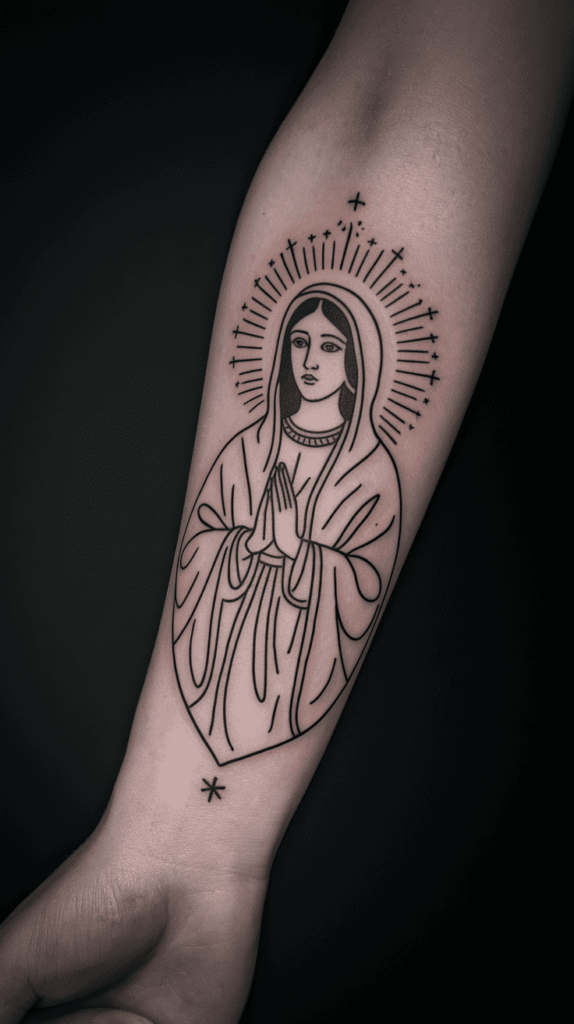 virgen de guadalupe tattoo