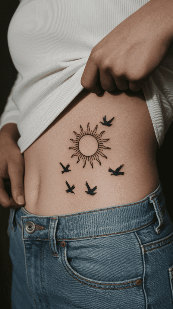 Sun Tattoo