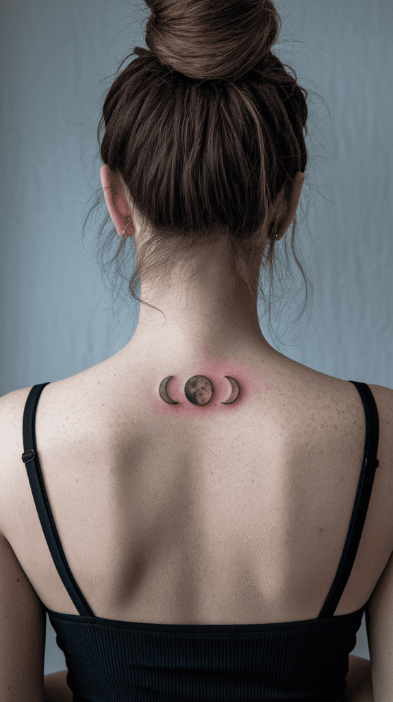 moon tattoo