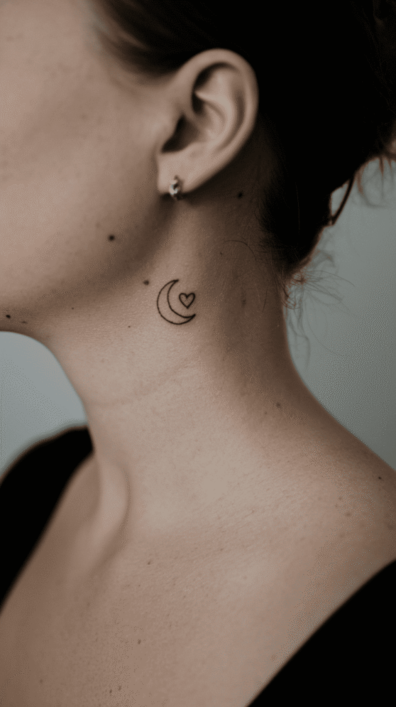 moon tattoo