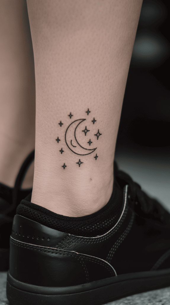 moon tattoo