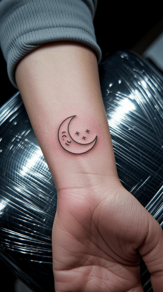 moon tattoo