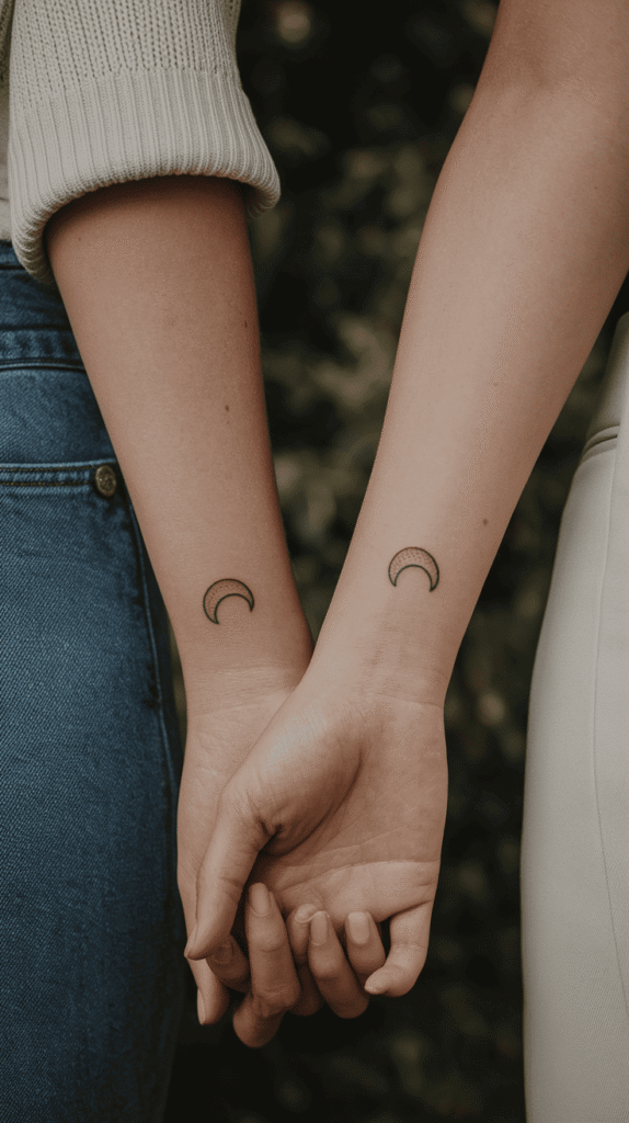 moon tattoo